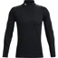 Under Armour Men's ColdGear Fitted Mock Black